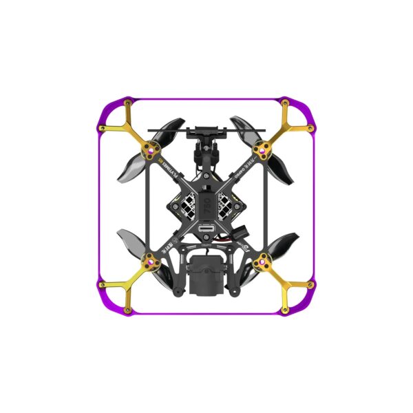 Drone FPV Micro Flywoo Flytimes 85 HD O4 PRO 2S 4K 60fps DJI O4 - Preto
