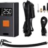 F126X3200_paste_1780598911403_4 Compressor de Pneus Portátil Rcniso Rcnisotnoqhceza6 Digital com Luz LED - Preto
