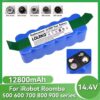 Bateria para Aspirador iRobot Roomba ALalito Séries 500 600 700 800 12800mAh 14.4V