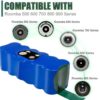 Bateria para Aspirador iRobot Roomba ALalito Séries 500 600 700 800 12800mAh 14.4V