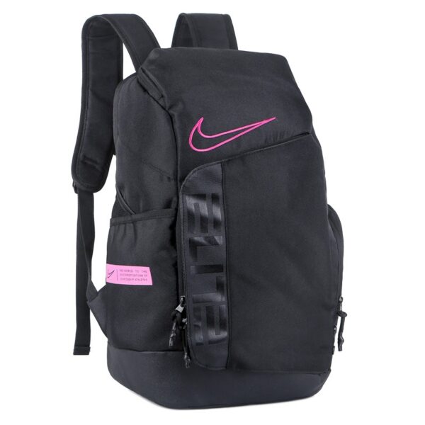 F126X3209_1780599755962_0 (32L) Mochila de Basquetebol Nike Elite Pro Abertura Estilo Duffel - Preto/Rosa