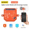 (x2) Módulo de Estores Zigbee QCSMART Tuya Smart com Controlo de Percentagem