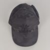 Boné Preto Camuflado Estilo Nova Iorque com Bordado Tonal