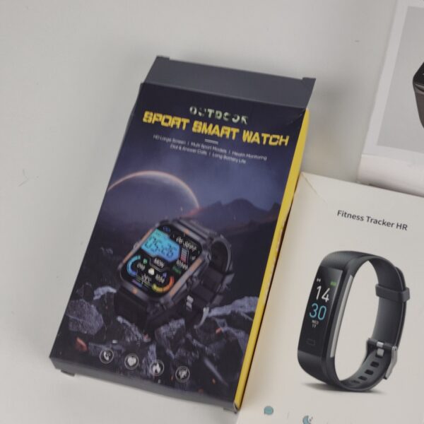 Lote de 6 Smartwatches e Pulseiras Fitness com Monitorização de Atividade e Sono