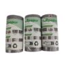 Conjunto 3 Rolos de Revestimento Autocolante para Pavimento Efeito Madeira Escura