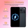 (7.3") Smartphone i17 Pro Max 5G 1TB + 16G Android 14 7800mAh - Preto