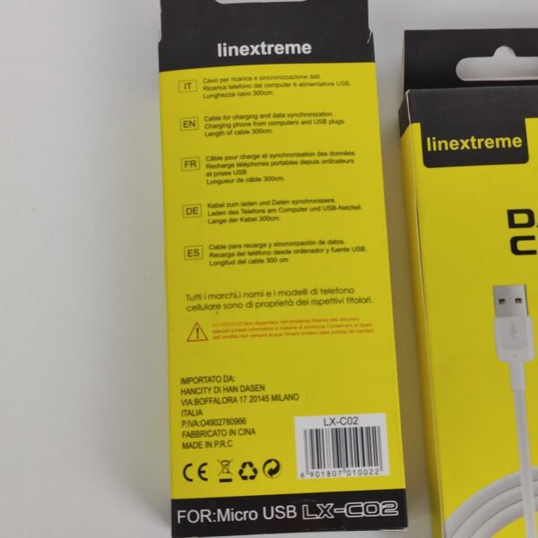 Pack 4 Cabos USB 3m