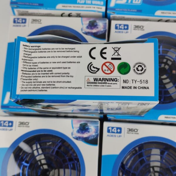 F126X3268_1780669520223_3 (7 Uni.) Spinner Voador com 4 Modos de Voo e Luzes LED Demeras