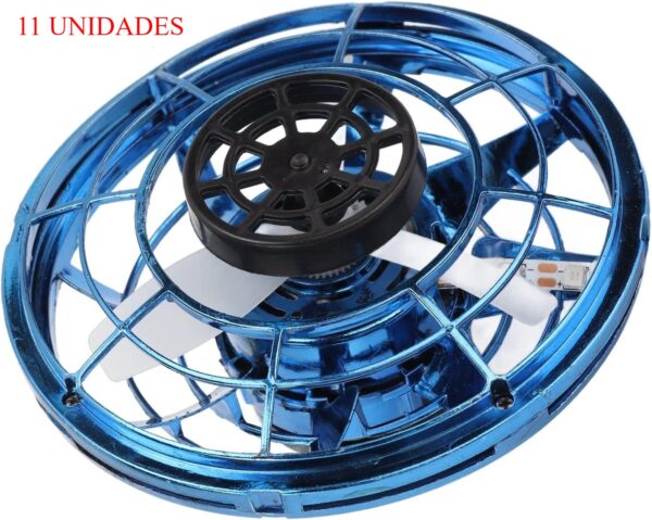 (11 Uni.) Spinner Voador com 4 Modos de Voo e Luzes LED Demeras