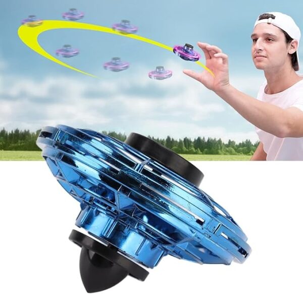 (11 Uni.) Spinner Voador com 4 Modos de Voo e Luzes LED Demeras