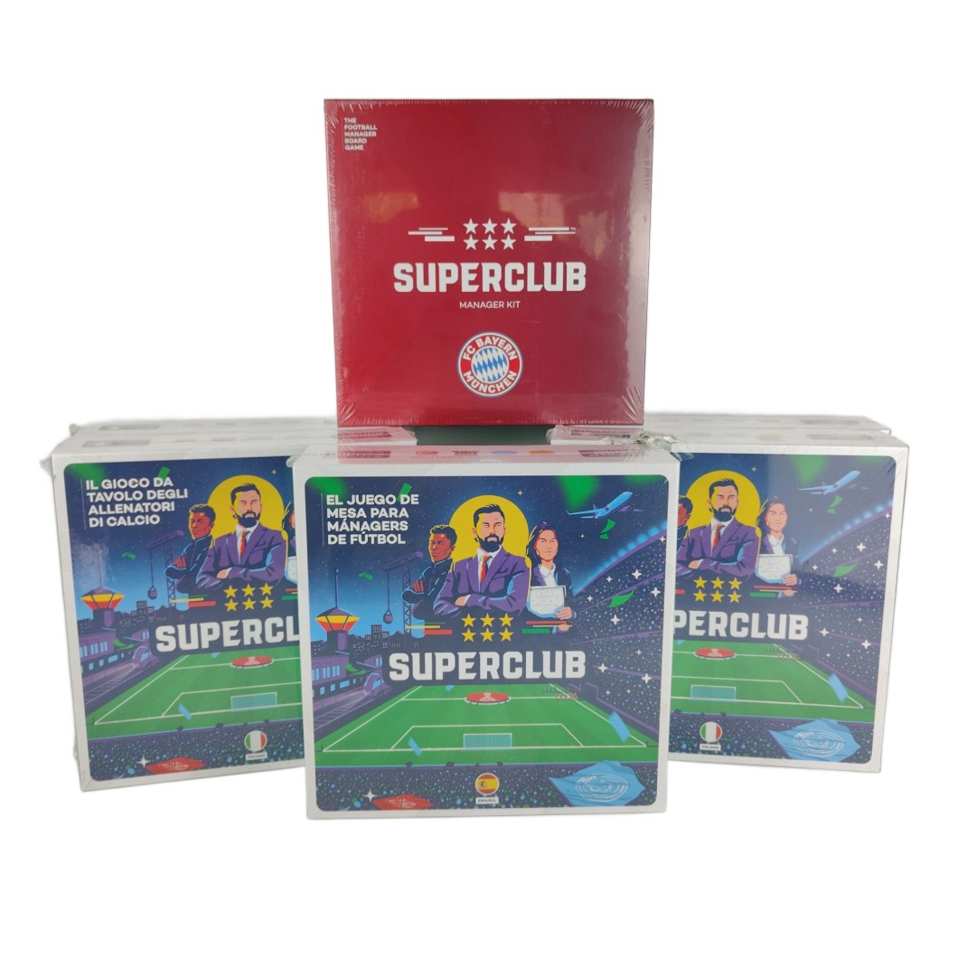 Lote de 7 Jogos de Tabuleiro Football Manager