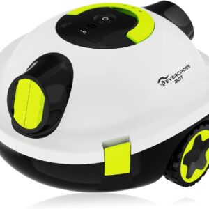 Robot Limpa-fundos EVERCROSS BOT Y10 Sem Fios 100 Min para Piscinas até 120m² - Branco