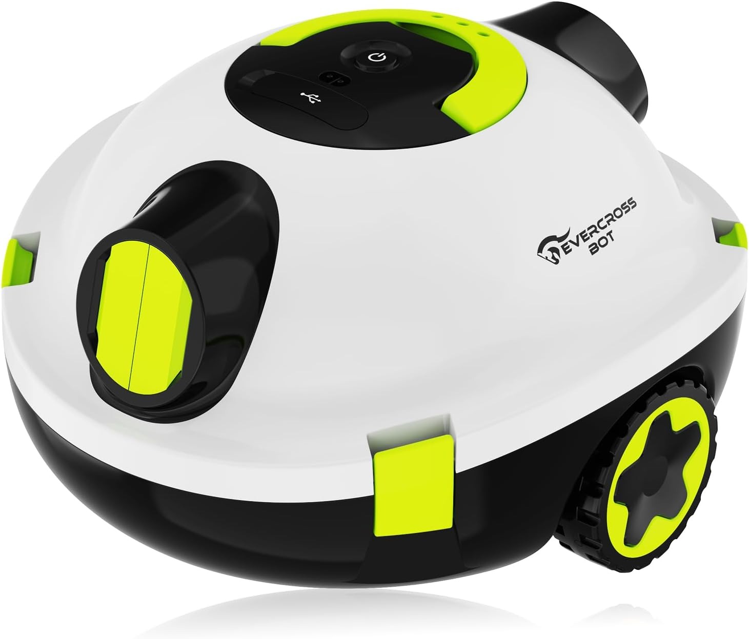 Robot Limpa-fundos EVERCROSS BOT Y10 Sem Fios 100 Min para Piscinas até 120m² - Branco