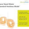Dilatador Nasal Desportivo para Fluxo de Ar WoodyKnows Racer Standard M Pack 3