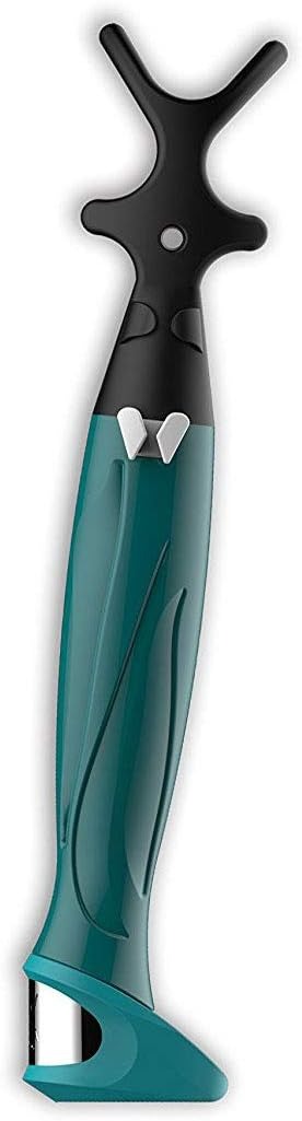 Suporte para Fio Dental Wow Toothbat Limpeza Interdental Sistema 4 Pontas - Verde Escuro