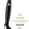 F126X3292_paste_1781807470061_1 Suporte para Fio Dentário Toothbat Wow Limpeza Interdentária com 4 Braços - Preto