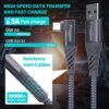 F126X3295_paste_1781807606910_1 (x2) Cabo Oculus Link Froggen Quest 2 e 1 USB 3.2 5Gbps em Nylon (3 Metros) - Cinzento