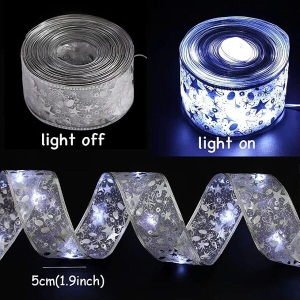 (2 Uni) Fita LED de Natal 5 metros Moldável a Pilhas e USB
