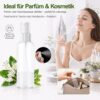 (100 ml) Frasco Pulverizador DreiWasser DW-01 Atomizador Reutilizável de Viagem - Transparente