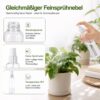 (100 ml) Frasco Pulverizador DreiWasser DW-01 Atomizador Reutilizável de Viagem - Transparente