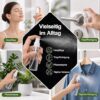 (100 ml) Frasco Pulverizador DreiWasser DW-01 Atomizador Reutilizável de Viagem - Transparente