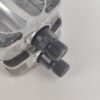 Pedais para Bicicleta Prateados Com Refletores