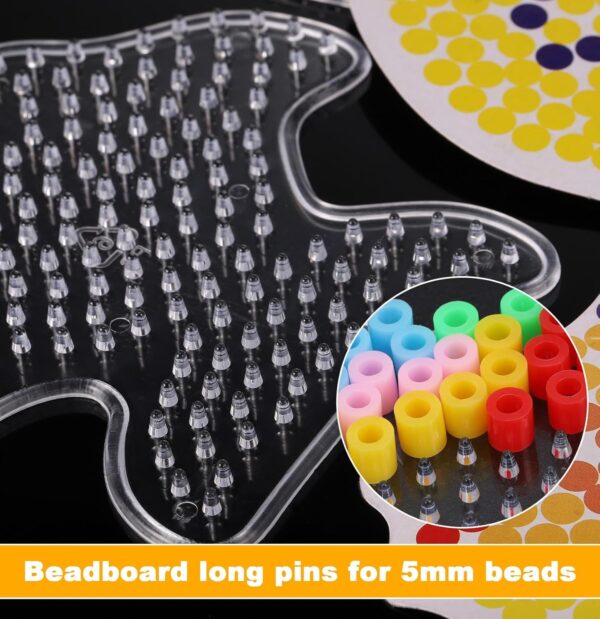 Bases para Contas de Passar a Ferro 15 Moldes de Animais 5 mm Zocipro TG019-15