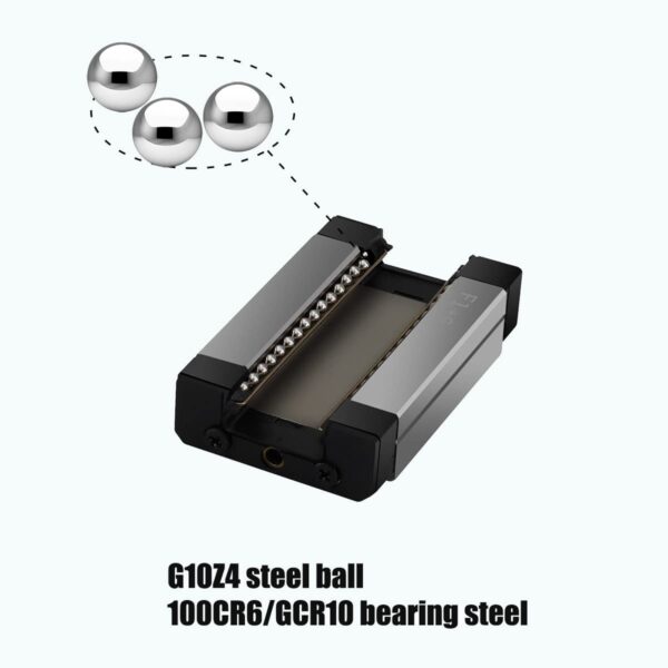 150mm Patim de Guia Linear Alta Precisão MGN7HVeekaft Pack 2 Unidades