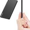 Power Bank 10000mAh Ultra Slim 8.8mm de Carregamento Rápido TNTOR WT-H340