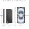Power Bank 10000mAh Ultra Slim 8.8mm de Carregamento Rápido TNTOR WT-H340