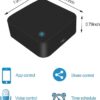F126X3329_paste_1781808644033_1 Comando Universal Inteligente Wi-Fi Infrared Compatível com Alexa e Google Home - Preto