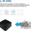 F126X3329_paste_1781808644033_5 Comando Universal Inteligente Wi-Fi Infrared Compatível com Alexa e Google Home - Preto