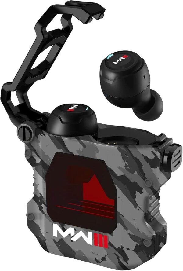 Auriculares TWS OTL Technologies Call of Duty G4 Bluetooth 5.3 - Cinzento Camuflado