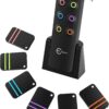 F126X3349_paste_1781808914777_0 Localizador de Chaves Esky KF-06A com 6 Recetores Som 85dB e Luz LED - Multicolor