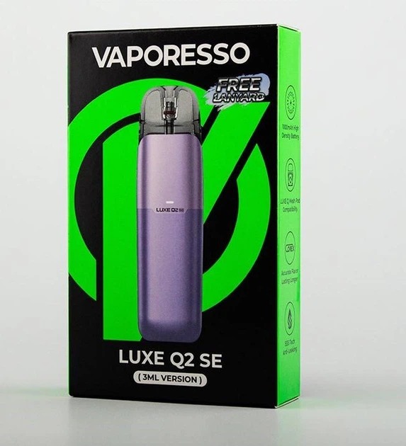 Pod System Vaporesso Luxe Q2 SE 1000mAh 24W MTL/RDL - Preto