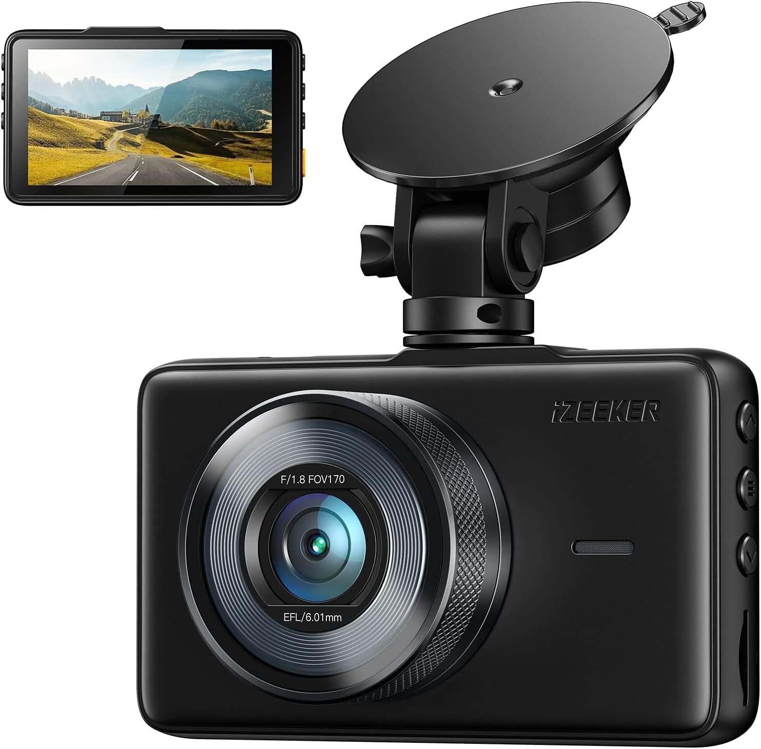 Câmara de Tablier Full HD 1080p Grande Angular 170° iZEEKER GD100