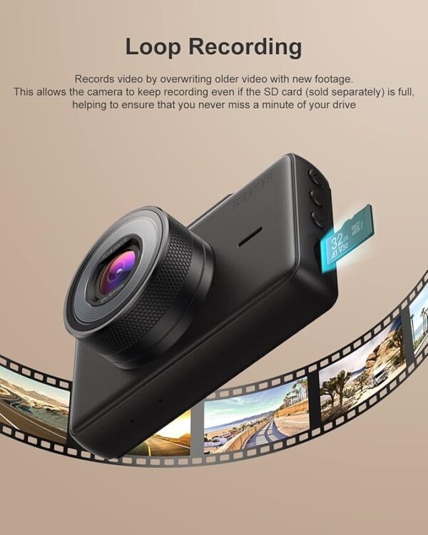 Câmara de Tablier Full HD 1080p Grande Angular 170° iZEEKER GD100