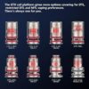 F126X3366_paste_1781809413834_1 (Pack 10) Resistência Vaporesso GTX Mesh 0.15 Ohm DTL 60-75W - Prata