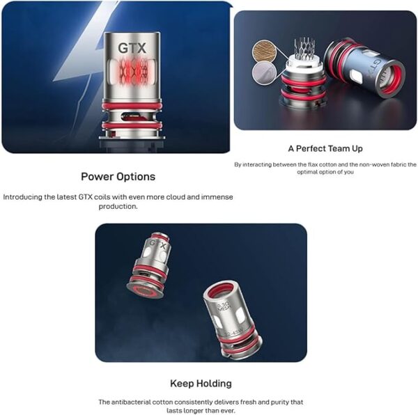 F126X3366_paste_1781809413834_4 (Pack 10) Resistência Vaporesso GTX Mesh 0.15 Ohm DTL 60-75W - Prata