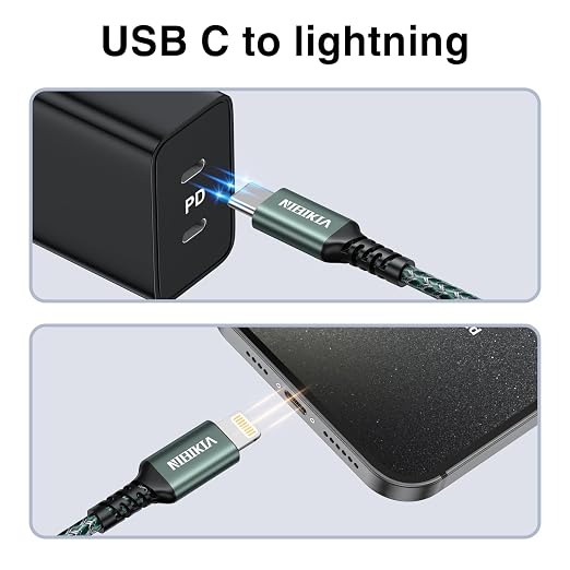 F126X3388_paste_1781809917267_4 (2M) Cabo Lightning NIBIKIA USB-C MFi Carregamento Rápido Pack 2