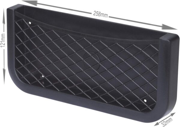 F126X3391_paste_1781810108775_0 (L) Rede de Arrumação Sunstop C053x Elástica Universal com Adesivo e Parafusos - Preto