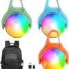(Pack de 3) Luz de Segurança LED BORDEAG 4 Modos Recarregável USB IPX8 - Multicolor