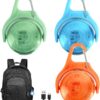 (Pack de 3) Luz de Segurança LED BORDEAG 4 Modos Recarregável USB IPX8 - Multicolor