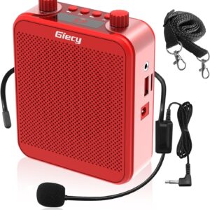 Amplificador de Voz Bluetooth 30W Portátil Recarregável Giecy G300Pro