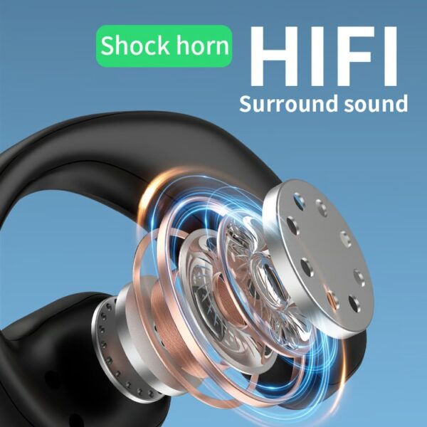 F126X3400_1781810274248_1 Auriculares Bluetooth com Controlo Tátil e Microfone