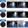 Projetor LED Blivrig XPGGY-20W com Sensor de Movimento IP66 2000LM - Branco Frio