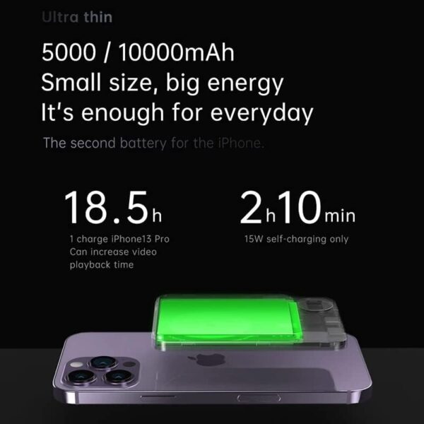 F126X3408_1781689362616_1-1 Power Bank Carregamento sem Fios 20W 5000mAh Magsafe Visor Digital