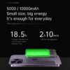 Power Bank Carregamento sem Fios 20W 5000mAh Magsafe Visor Digital