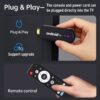 Android TV Stick H96 Max 2+16Gb 4K Android 14.0 Wi-Fi - Preto