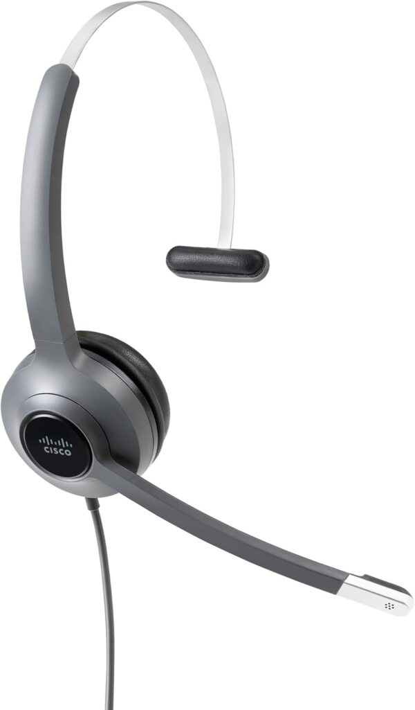 Auscultadores Cisco Headset 521 Mono Jack 3.5mm com Adaptador USB-C - Antracite